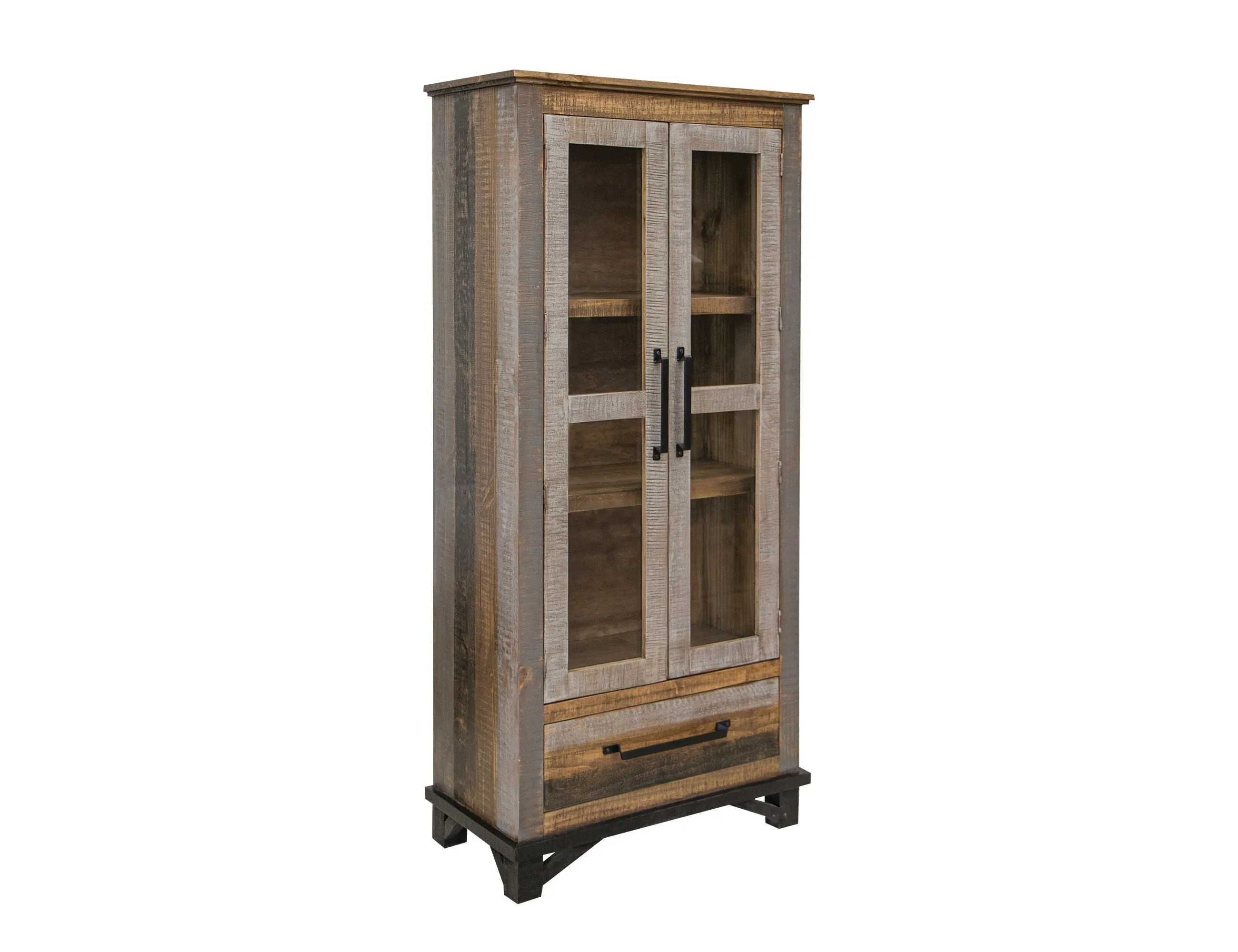 Loft Brown - Cabinet - Two Tone Gray / Brown