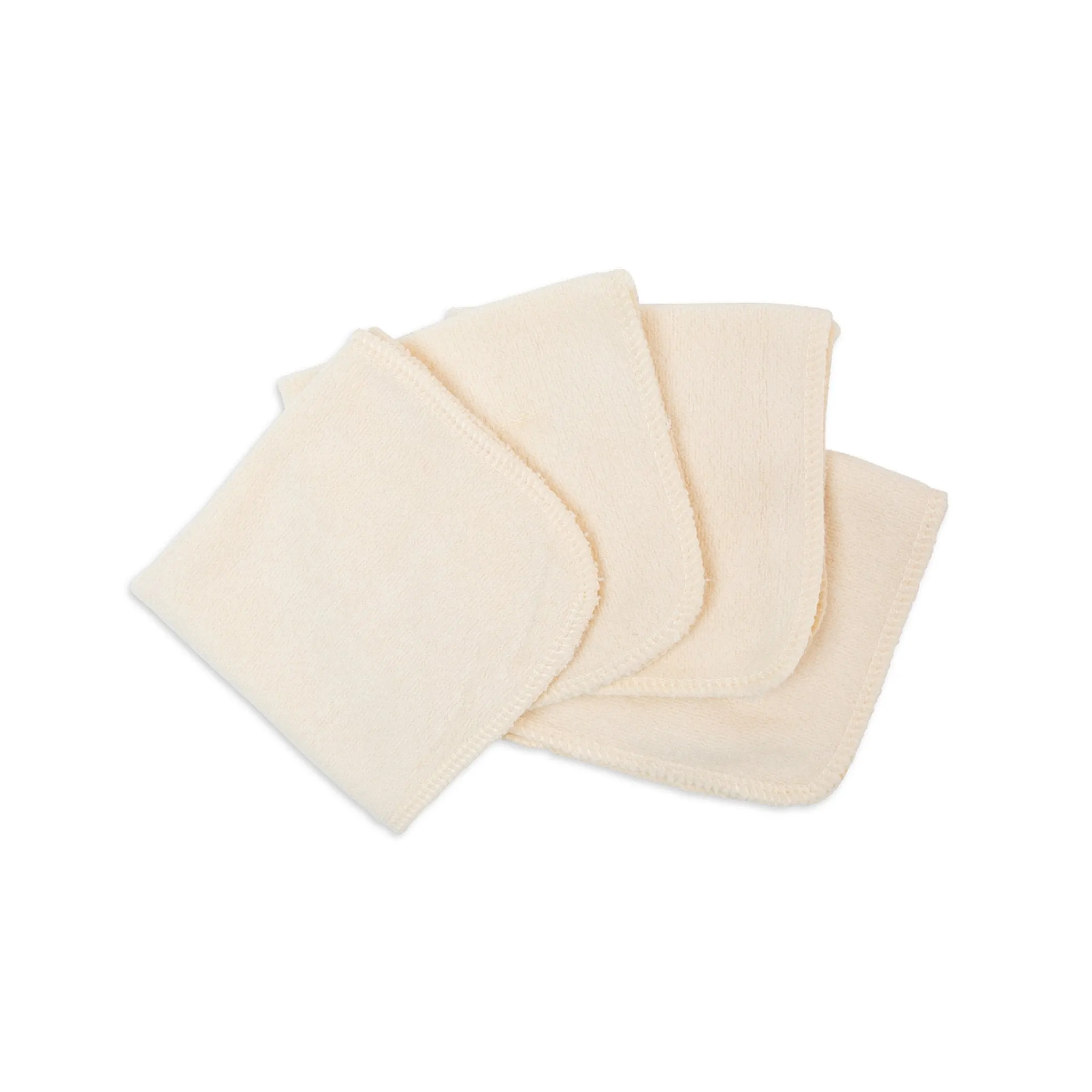 Lulujo Organic Cotton Facecloths (Set Of 4)