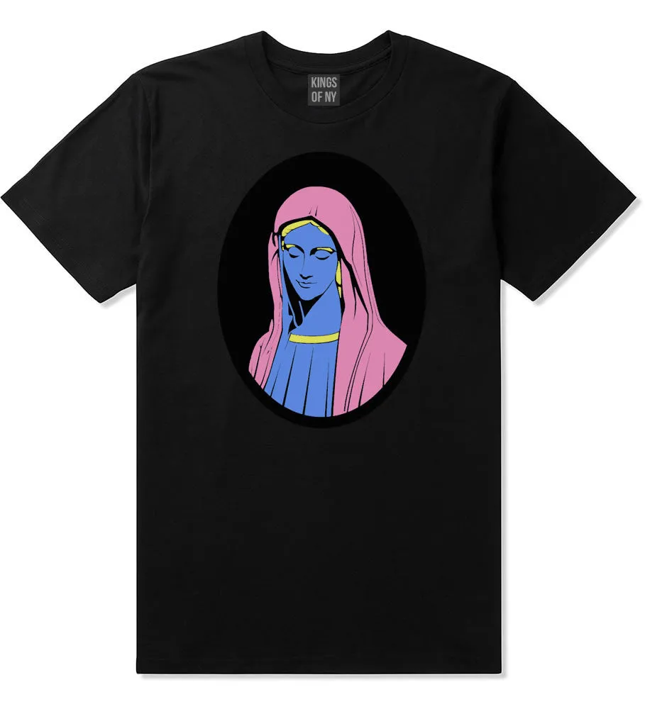 Mary Mother Of Jesus Pink T-Shirt