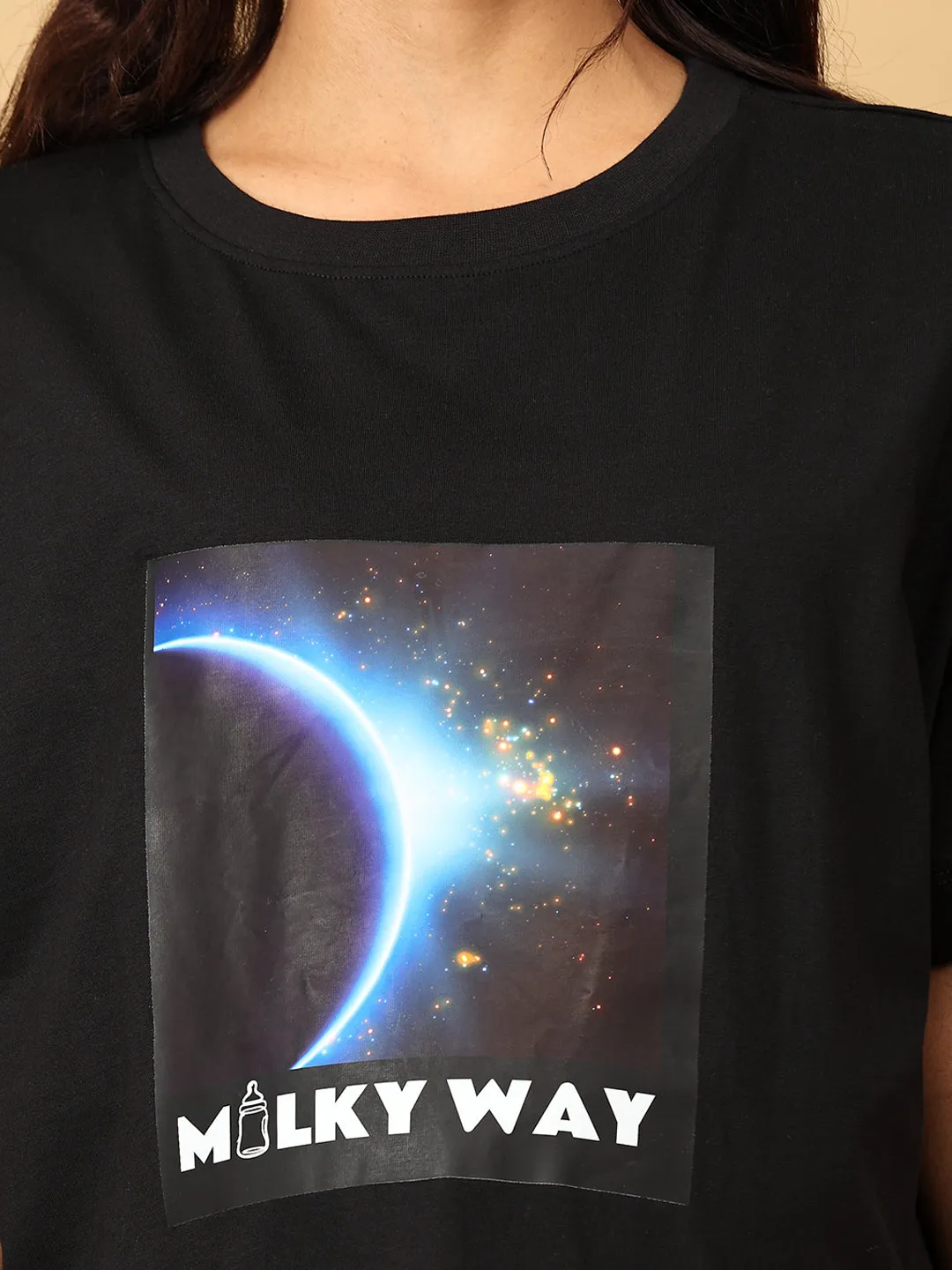 Milky Way Oversized Mumma T shirt