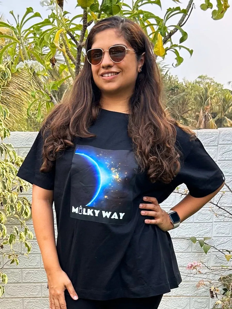 Milky Way Oversized Mumma T shirt