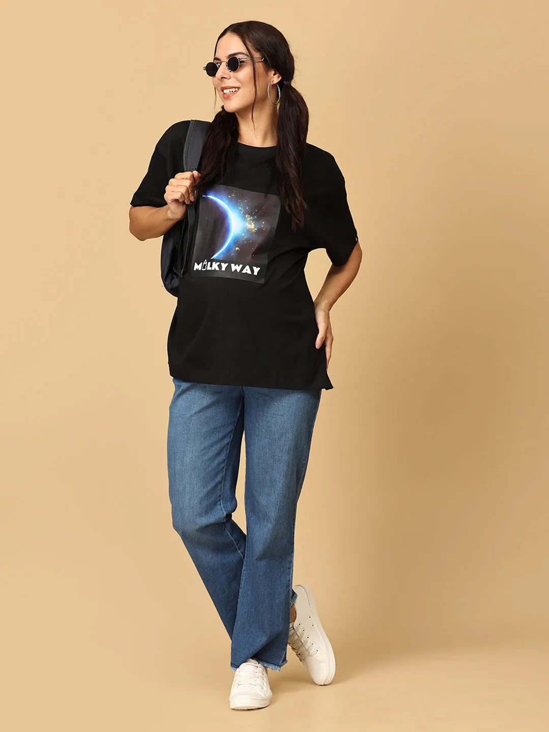 Milky Way Oversized Mumma T shirt