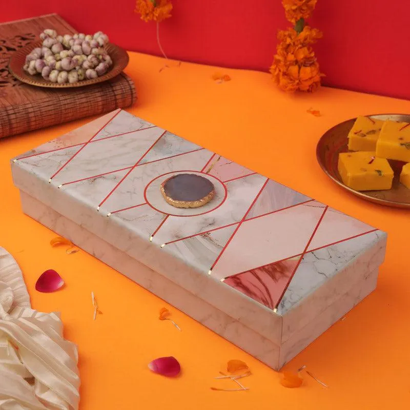 Mithuna Hexa Marble Festive Gift Box