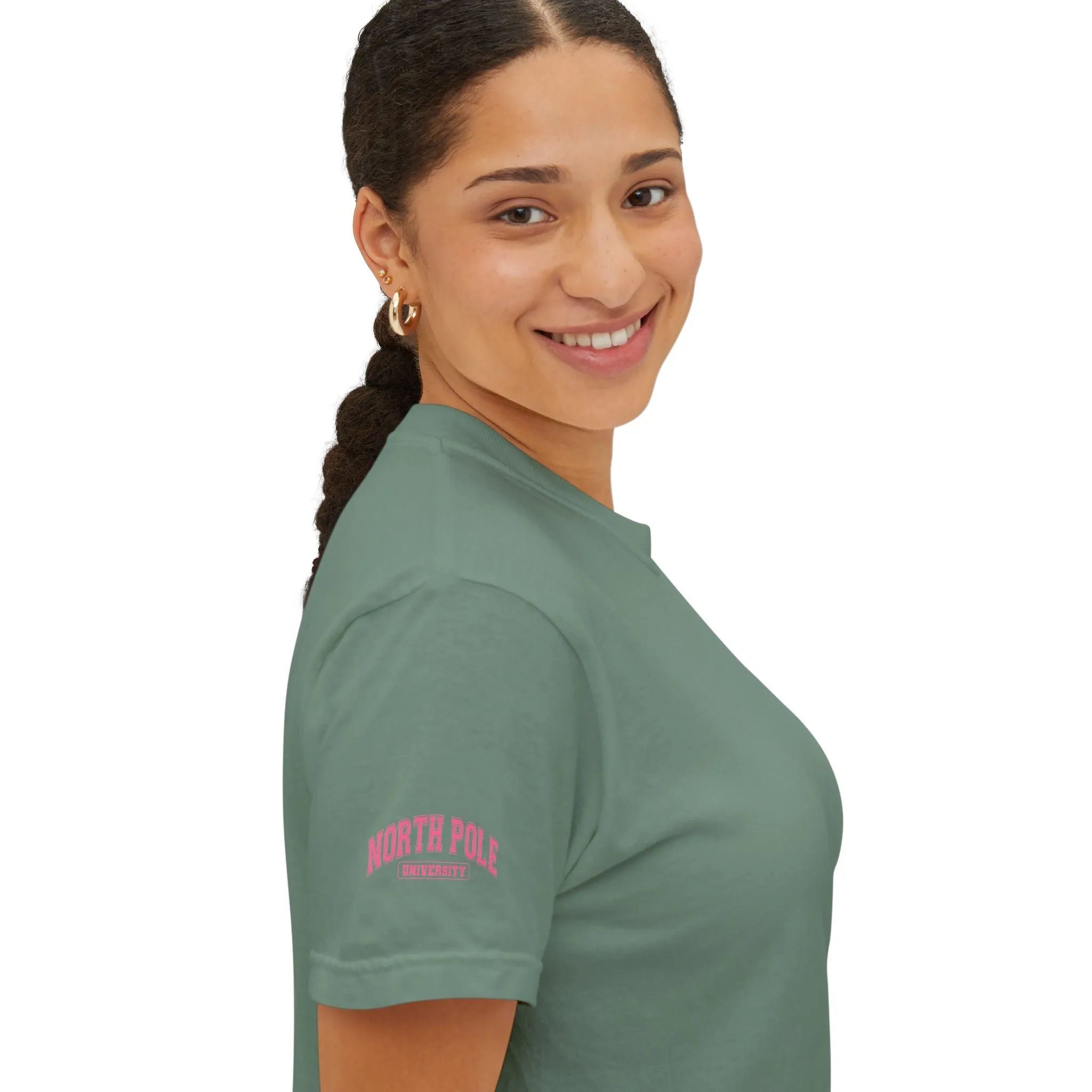 North Pole University Pocket T-Shirt