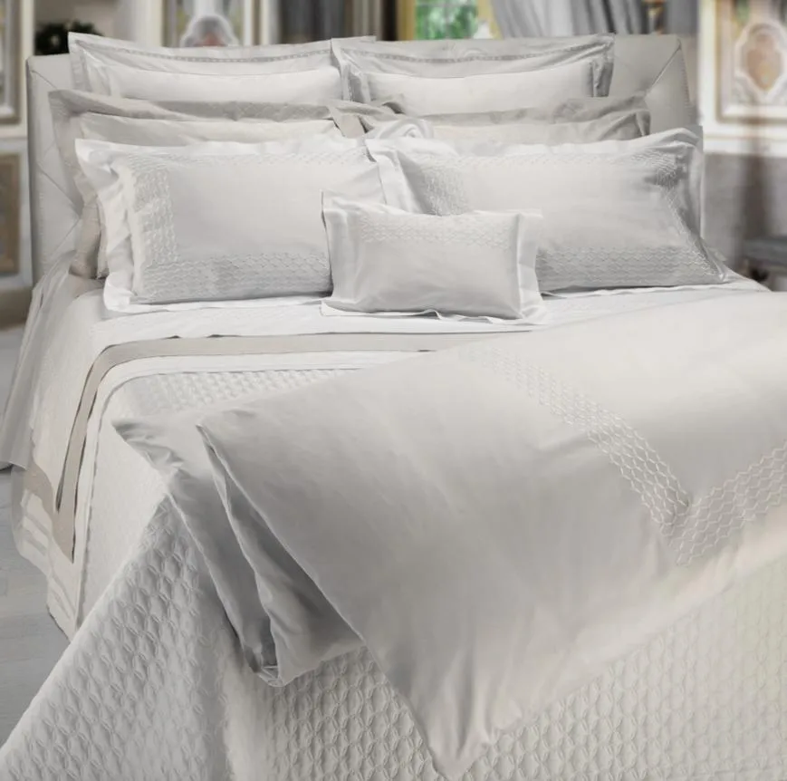 Novella Embroidery Bedding by Dea Linens