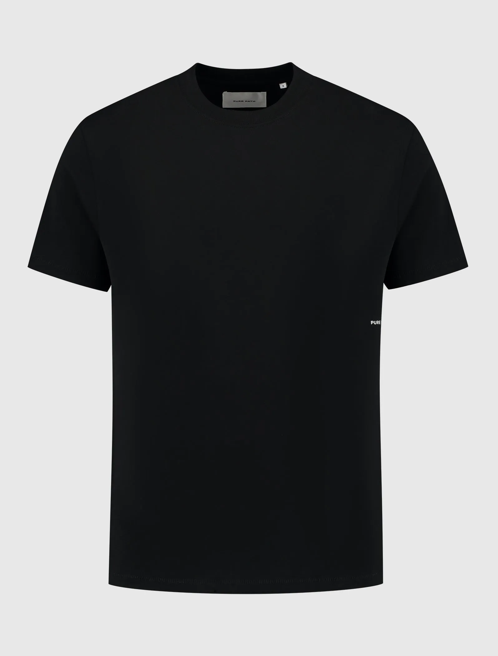 Organic Sideline Wordmark T-shirt | Black