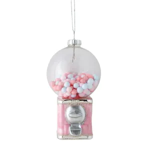 Pink Gumball Machine Ornament