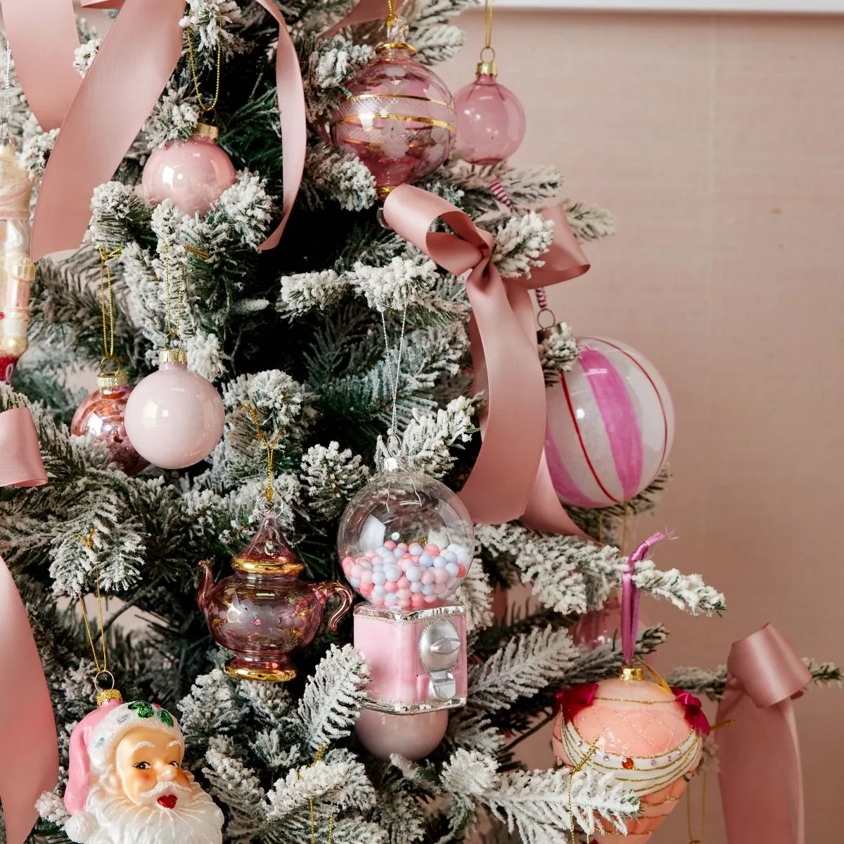 Pink Gumball Machine Ornament