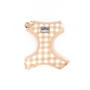 Pupstyle Suburban Creme Brulee Dog Harness Extra Small