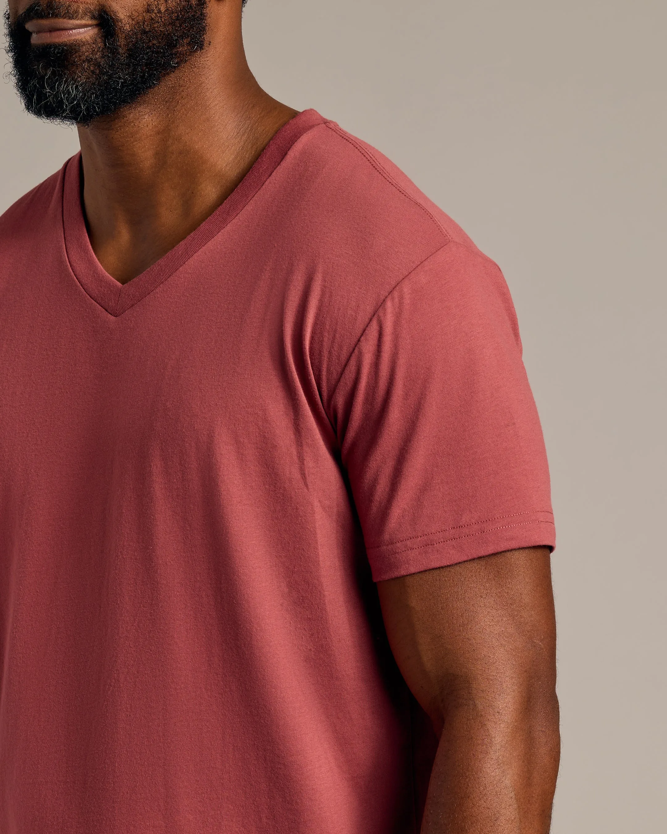 Rustic Apple V-Neck Tee