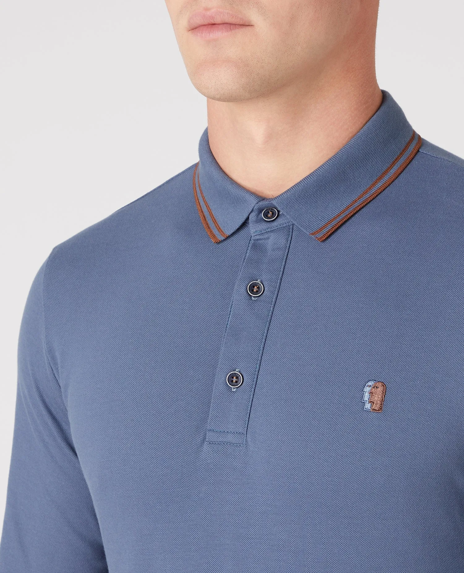 Slim Fit Cotton-Stretch Pique Polo Shirt