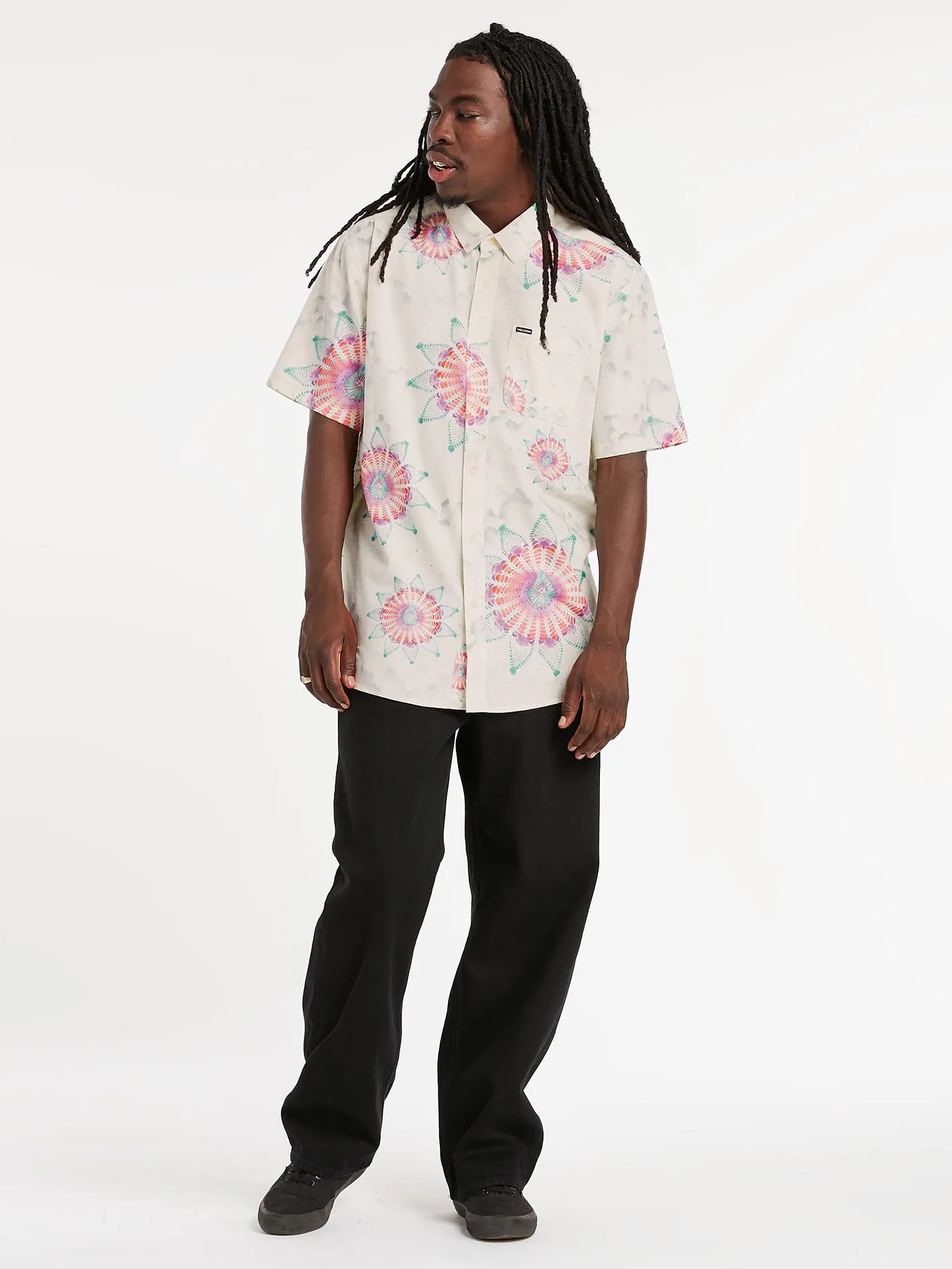 Star Shields Featured Artist Short Sleeve Shirt - Coconut