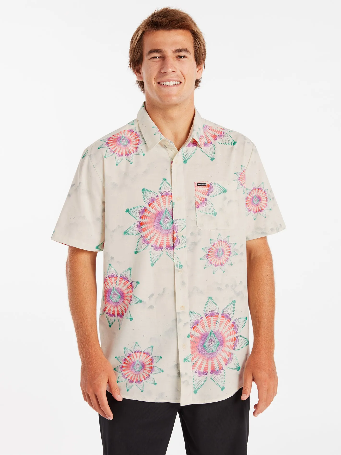 Star Shields Featured Artist Short Sleeve Shirt - Coconut