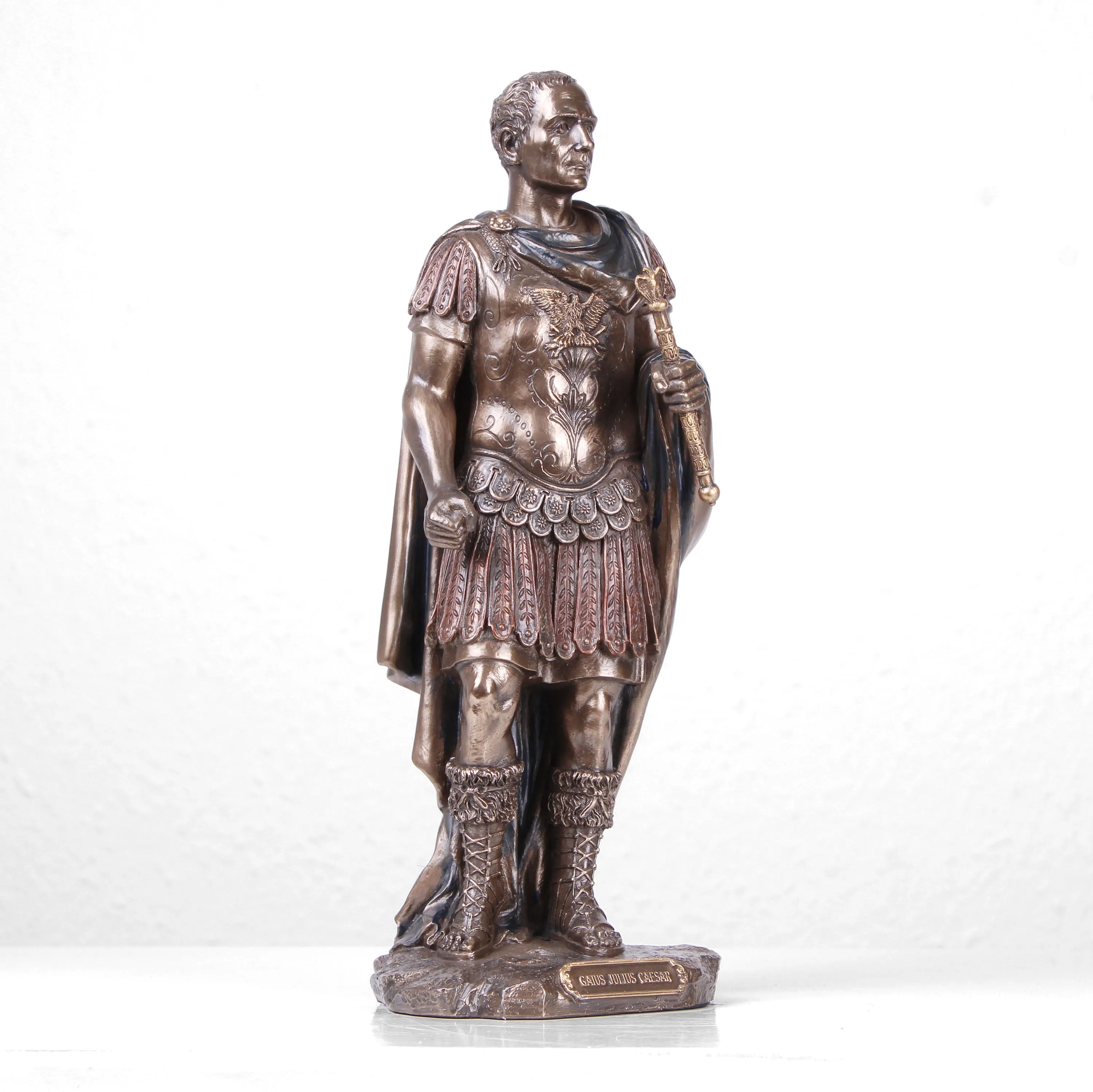 Statue of Julius Caesar in Bronze (Cold Cast Bronze Sculpture)