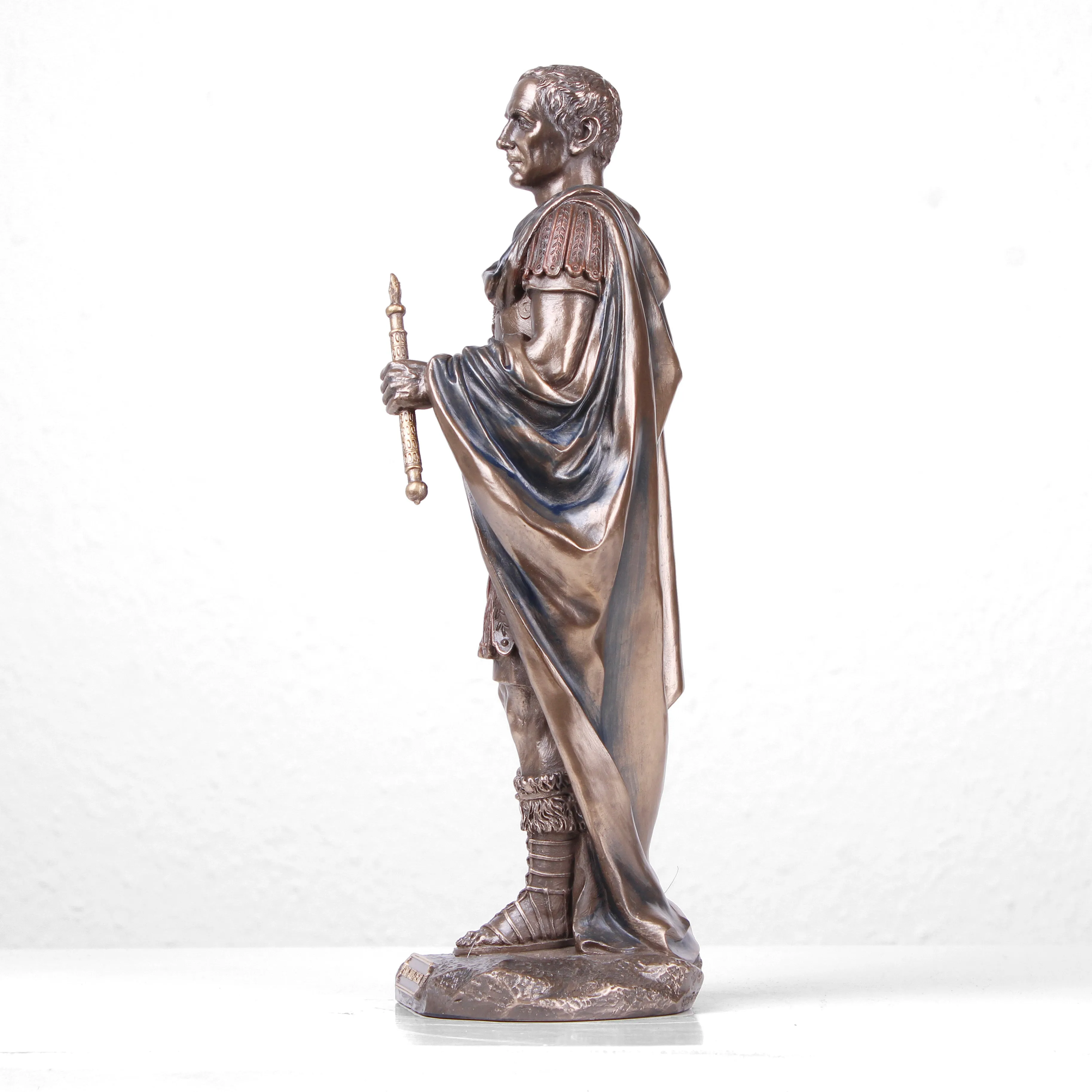 Statue of Julius Caesar in Bronze (Cold Cast Bronze Sculpture)