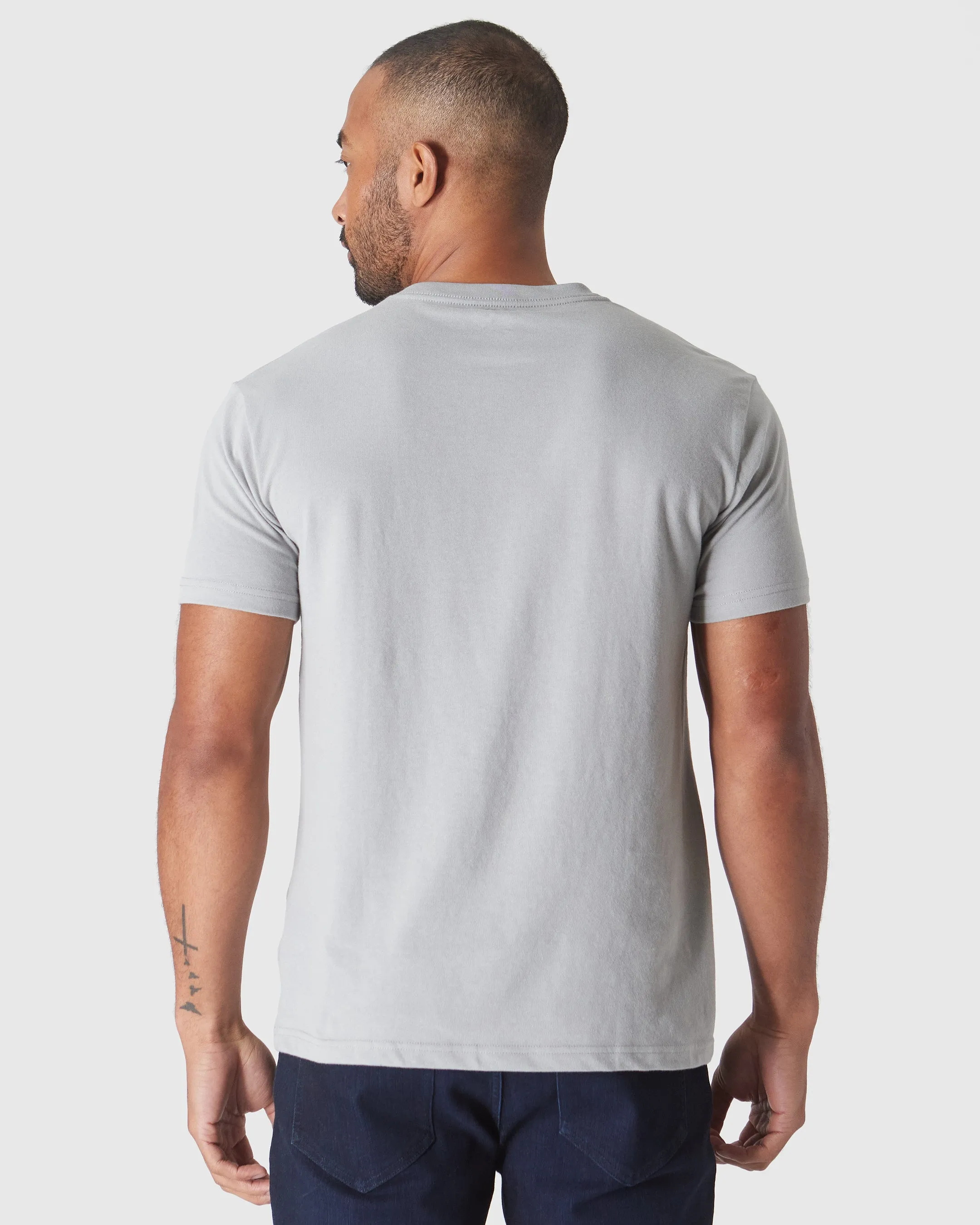 Steel V-Neck Tee