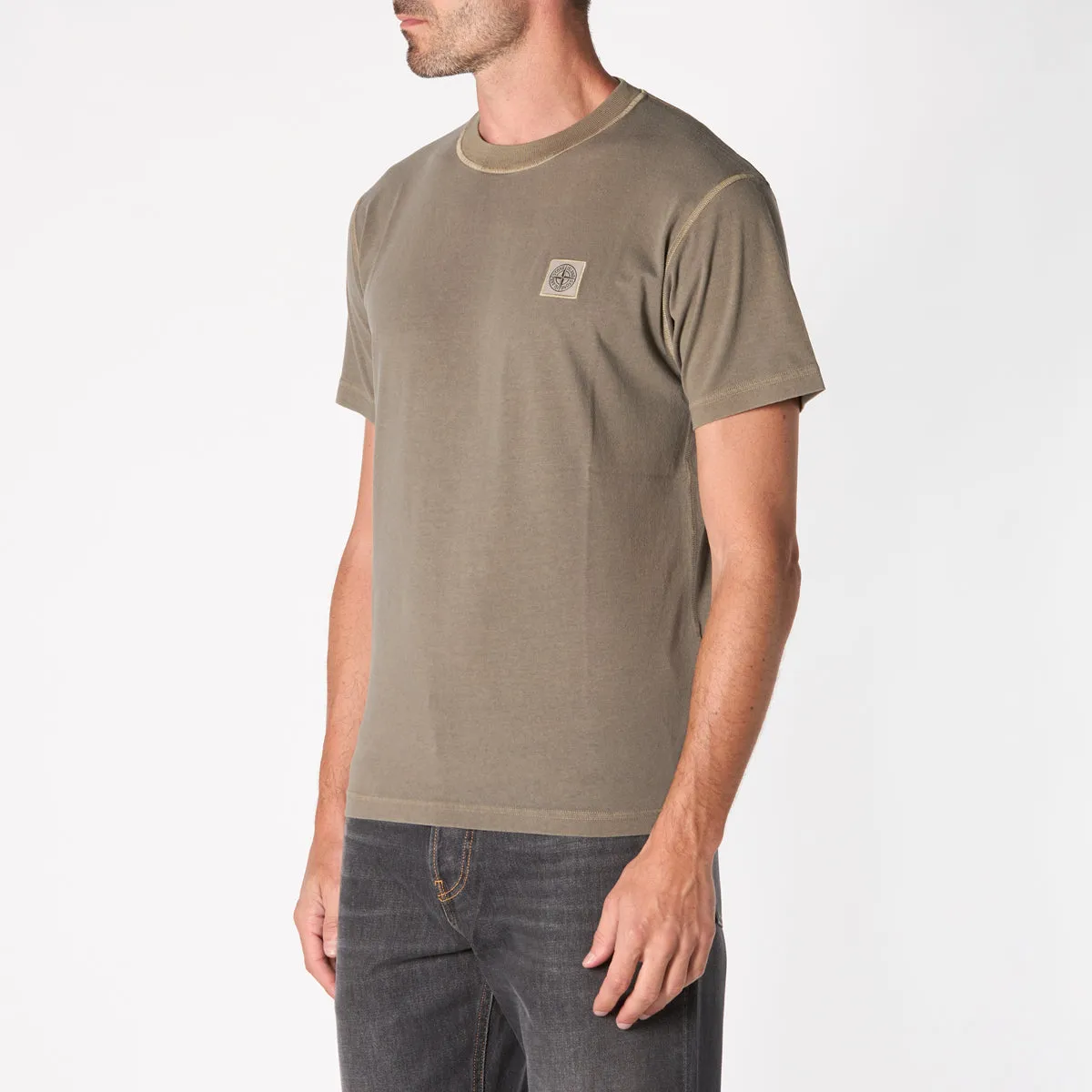 STONE ISLAND T-SHIRT 811523757 V0175 BROWN