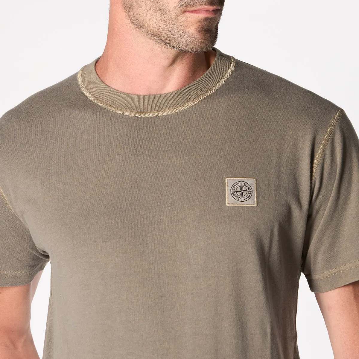 STONE ISLAND T-SHIRT 811523757 V0175 BROWN