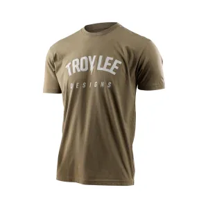 T-Shirt Troy Lee Designs Mens Bolt - Military Green