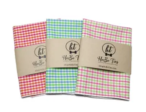 Tattersall Check Pocket Square (Mens)