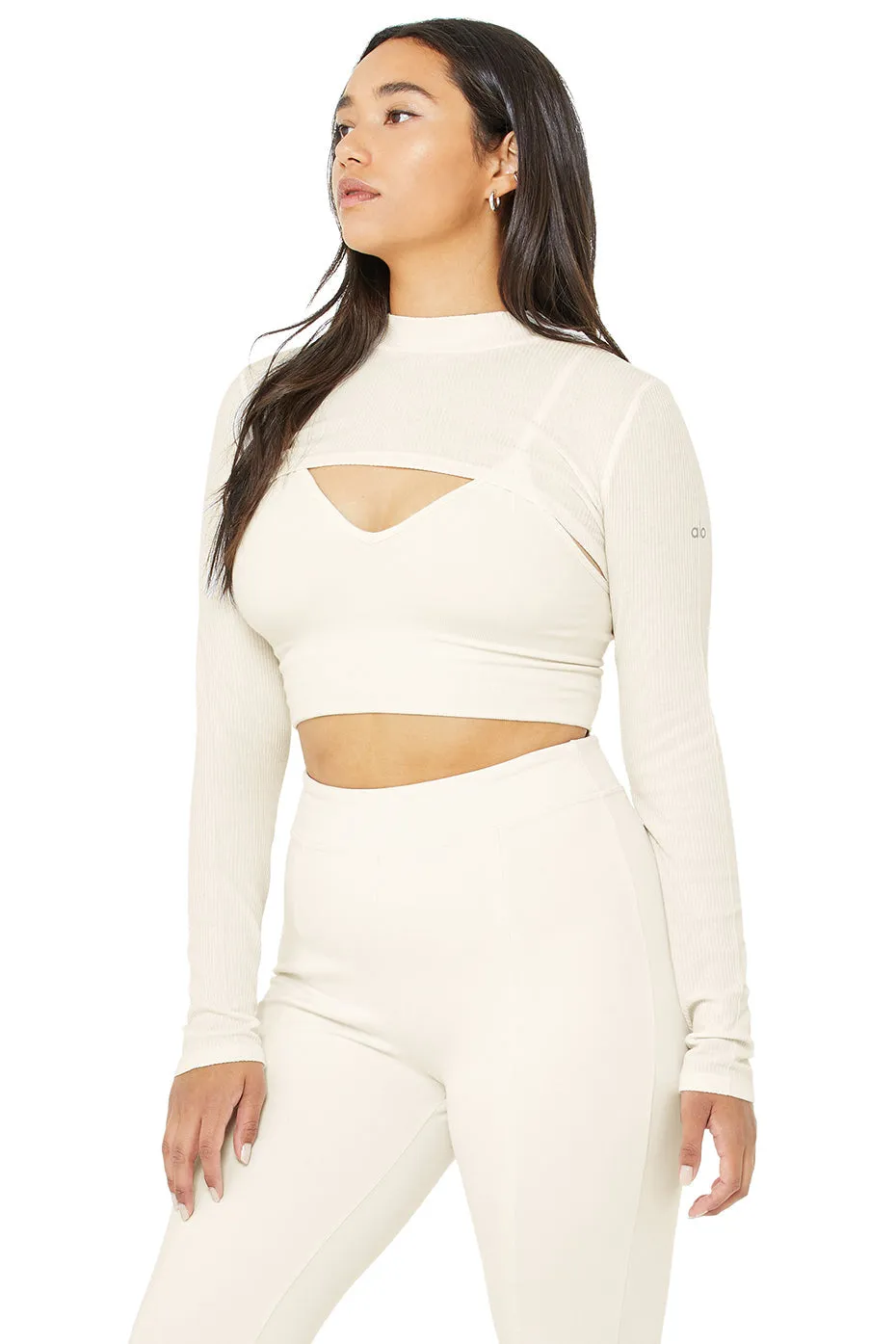 Thrill Seeker Shrug - Ivory