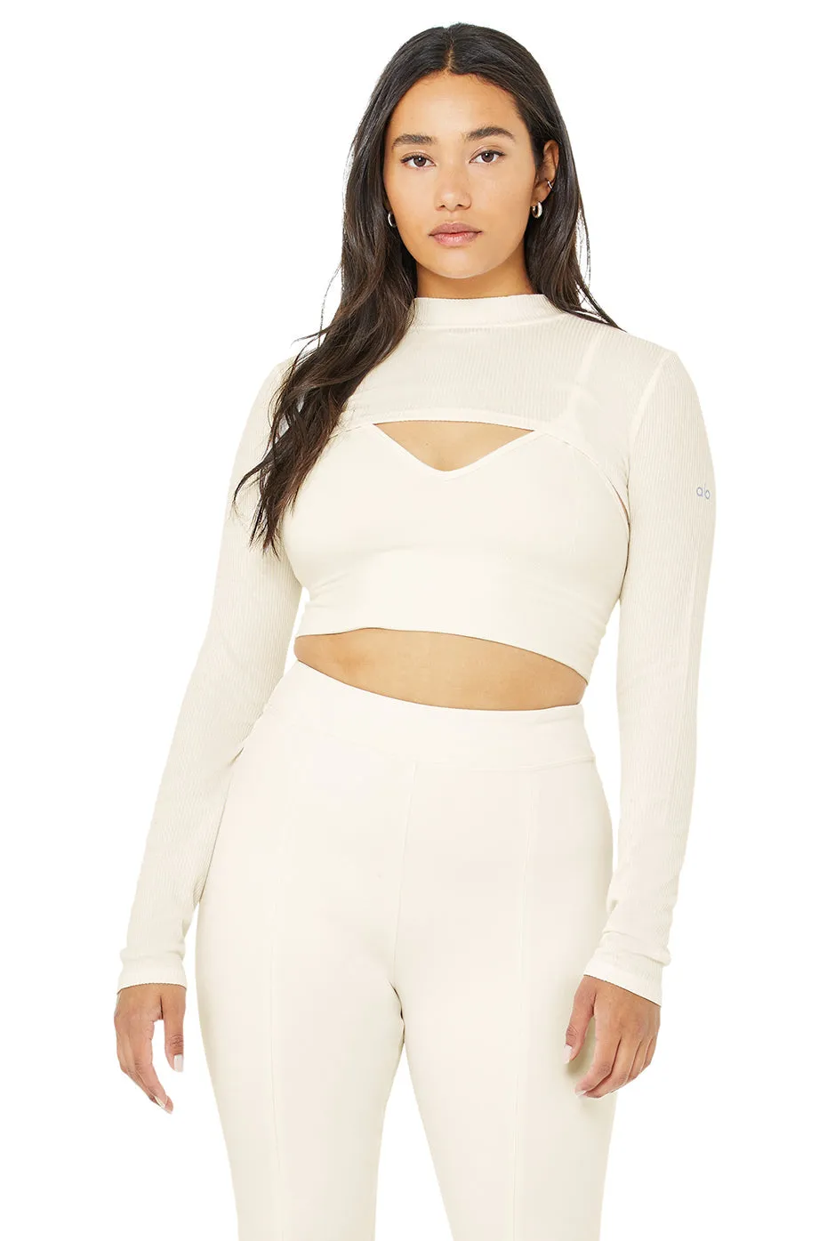 Thrill Seeker Shrug - Ivory