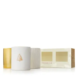 Thymes Frasier Gilded Trio Candle Set