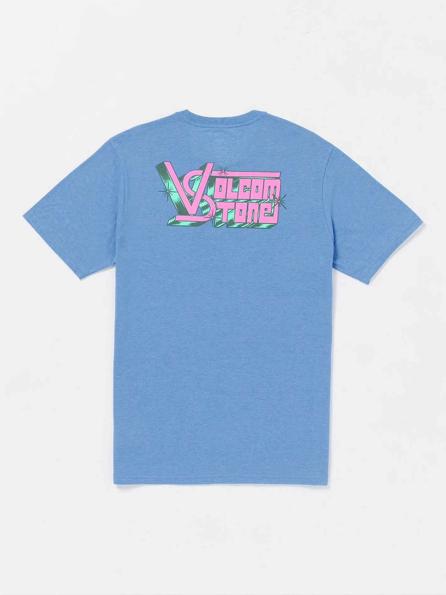 Whoops Short Sleeve Tee - Blue Bird Heather